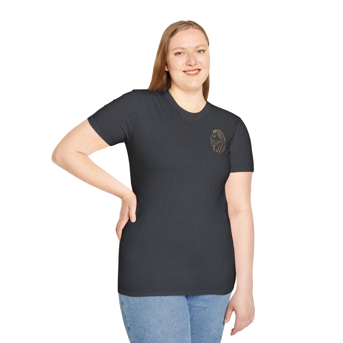 T-shirt unisex - 100x Mentality - Abbigliamento motivazionale per l'ispirazione quotidiana