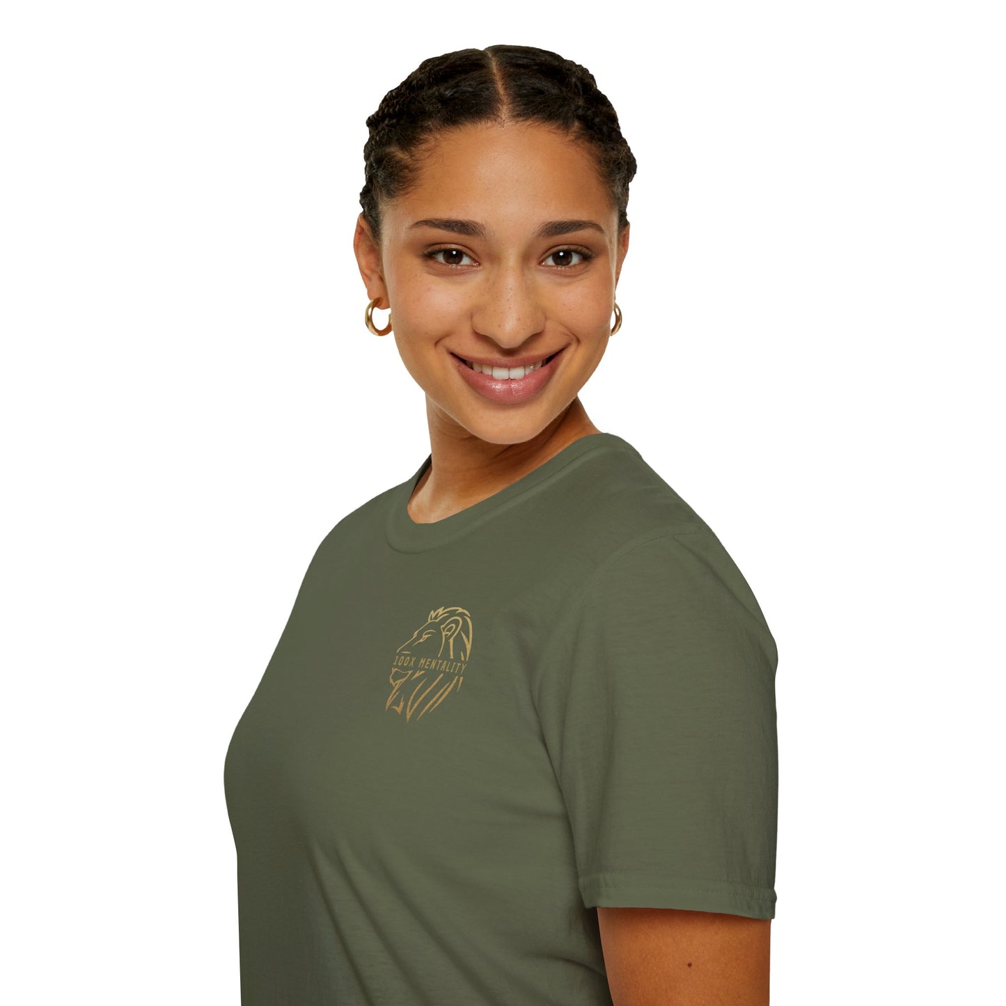 T-shirt unisex - 100x Mentality - Abbigliamento motivazionale per l'ispirazione quotidiana
