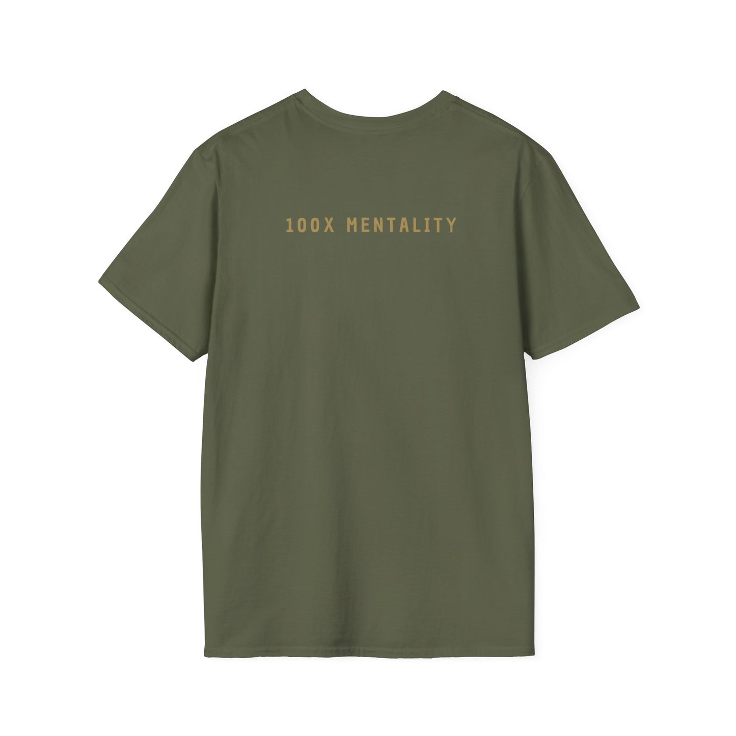 T-shirt unisex - 100x Mentality - Abbigliamento motivazionale per l'ispirazione quotidiana