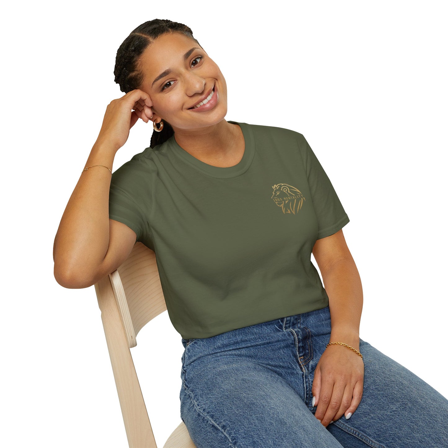 T-shirt unisex - 100x Mentality - Abbigliamento motivazionale per l'ispirazione quotidiana