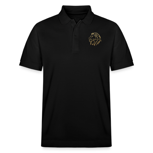 Polo Unisex 100x Mentality – Stile, Comfort e Qualità - nero