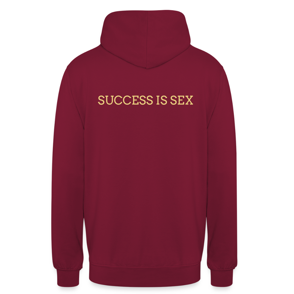 Felpa "EDIZIONE LIMITATA" unisex - rosso bordeaux