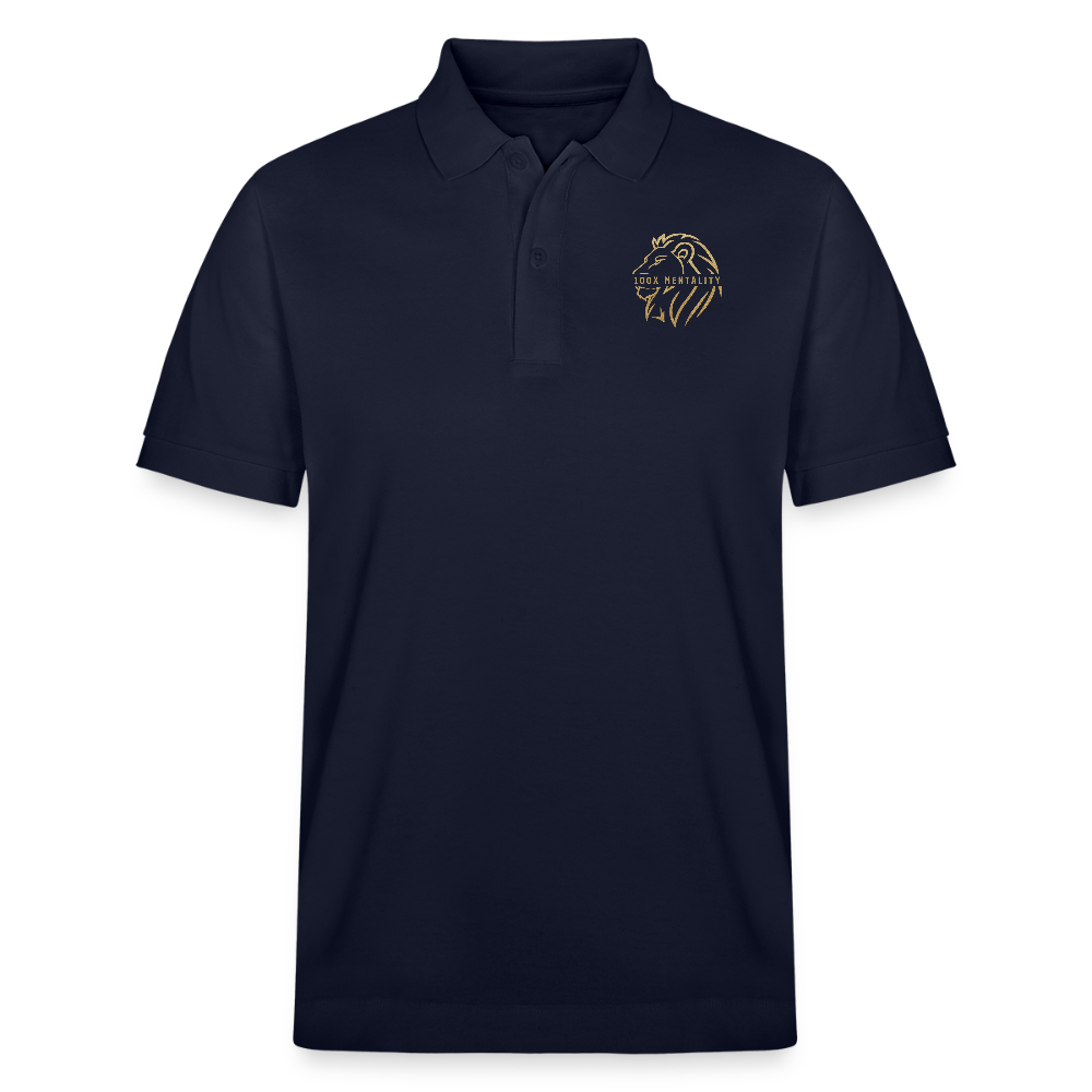 Polo Unisex 100x Mentality – Stile, Comfort e Qualità - navy