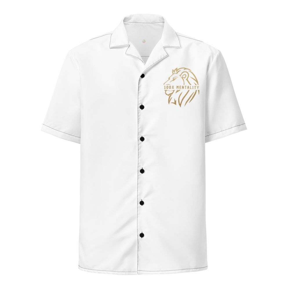 Camicia unisex 100x MENTALITY - Mani corte