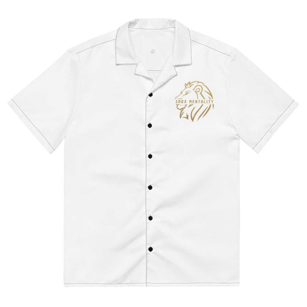 Camicia unisex 100x MENTALITY - Mani corte