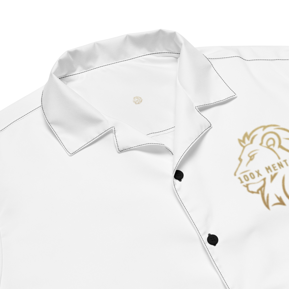 Camicia unisex 100x MENTALITY - Mani corte